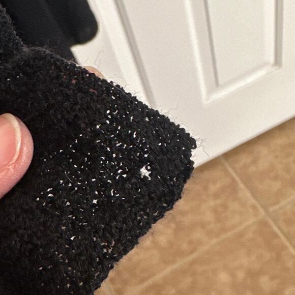 Eileen Fisher Black Knit Cardigan‎ Italian Yarn 1X - Picture 5 of 5